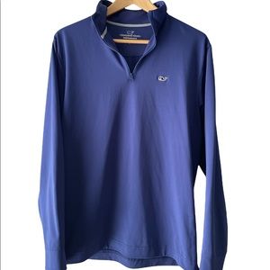 Vineyard Vines Men’s Small Blue Performance Pullover